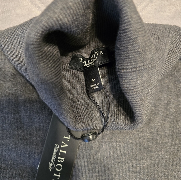 NEW Talbots cotton blend turtleneck sweater - Picture 5 of 7
